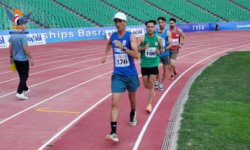 اليمن يخطف فضية عشرة آلاف متر في سباق المشي بالبصرة